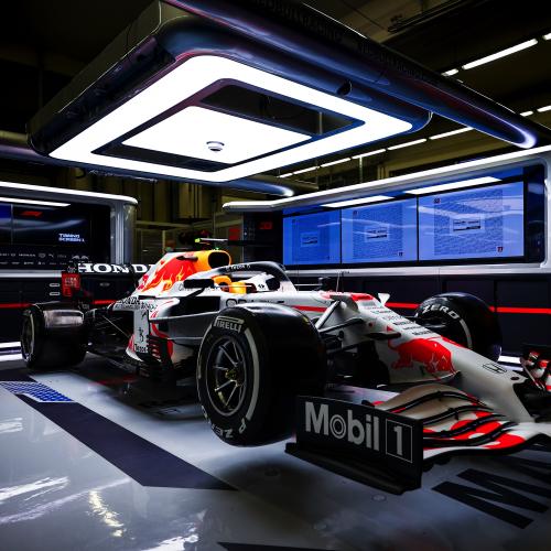 F1 - les photos la livrée spéciale de Red Bull en hommage à Honda