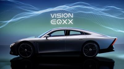 Mercedes Vision EQXX | Les photos du concept car capable de parcourir 1 000 km sans recharge