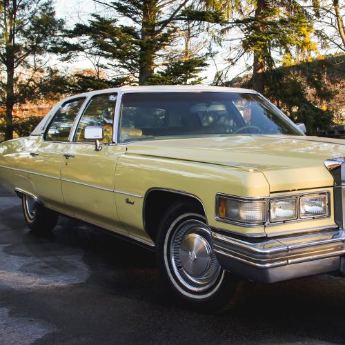 Une ancienne Cadillac d'Elvis Presley aux enchères | Les photos de la Cadillac Fleetwood Brougham