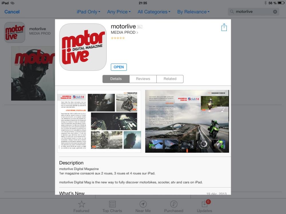 Lancement de Motorlive, le 1er Mag Digital moto/scooter/quad/auto Gratuit !