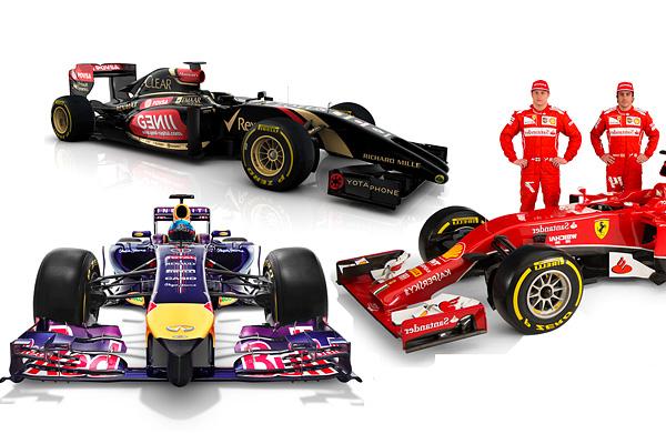 Le plateau de F1 2014 au complet