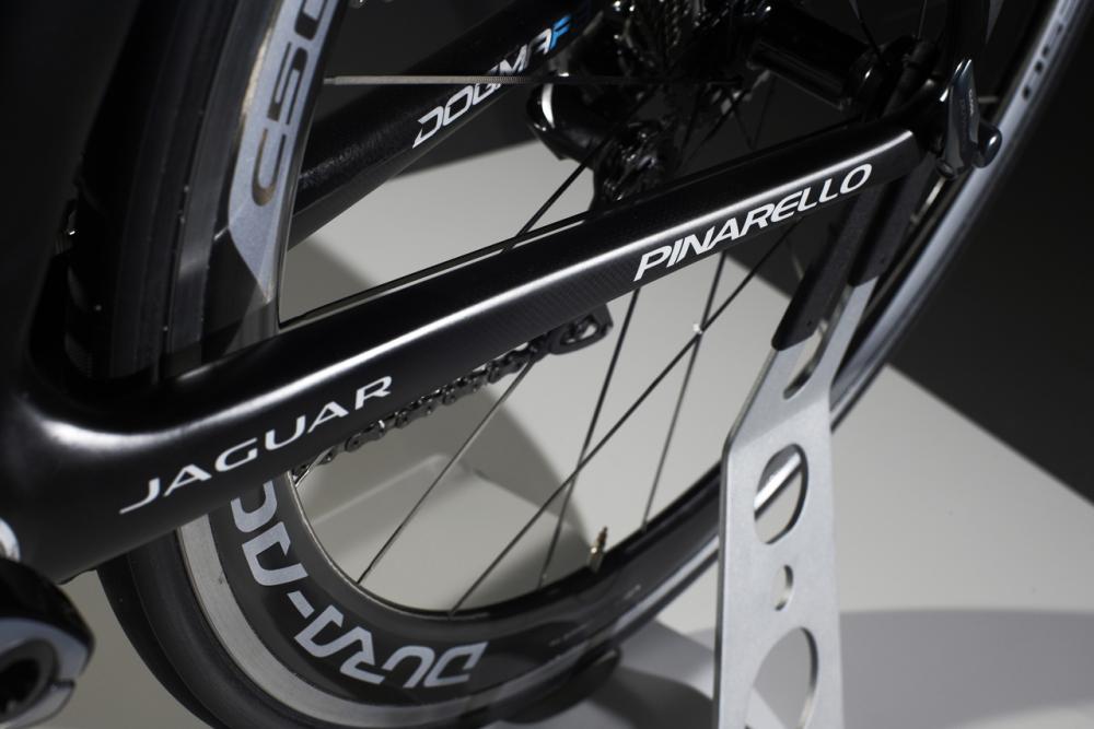 Un vélo dessiné par Jaguar sur le Tour de France 2014
