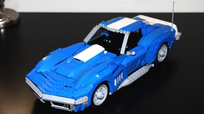 Chevrolet Corvette de 1969 en Lego
