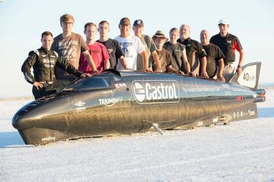 Castrol rocket : 1000 cv pour une Triumph très Bonneville !