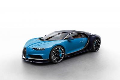 La Bugatti Chiron dévoile sa palette de couleurs