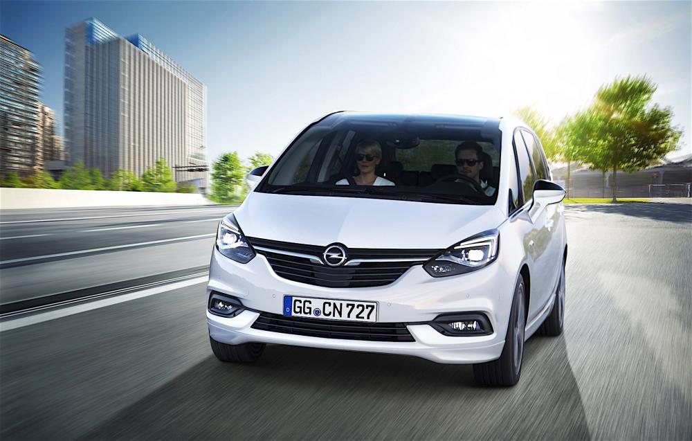 Opel Zafira restylé 2016 (officiel)