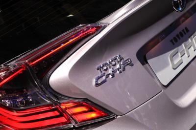 Toyota C-HR : les photos au Mondial de l'Automobile