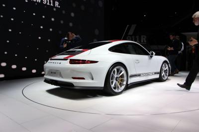 Porsche 911 R : les photos en direct de Genève