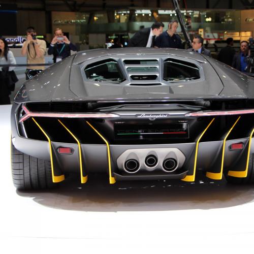 Lamborghini Centenario : les photos en direct de Genève