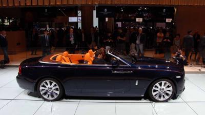 Rolls-Royce Dawn : les photos en direct de Francfort