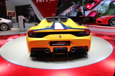 Mondial 2014 : Ferrari 458 Speciale Aperta